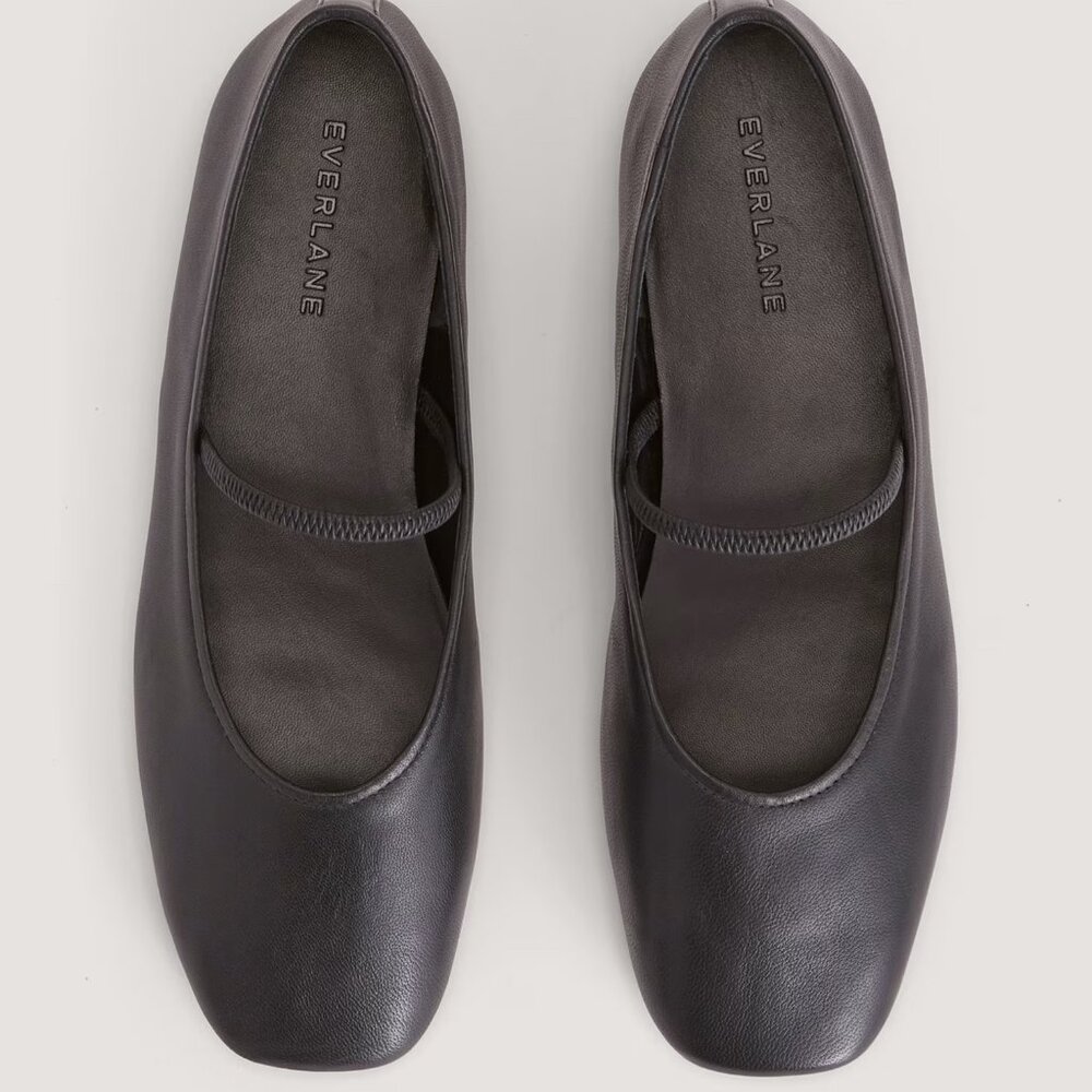 Everlane Day Mary Jane in Black, Size 8.5